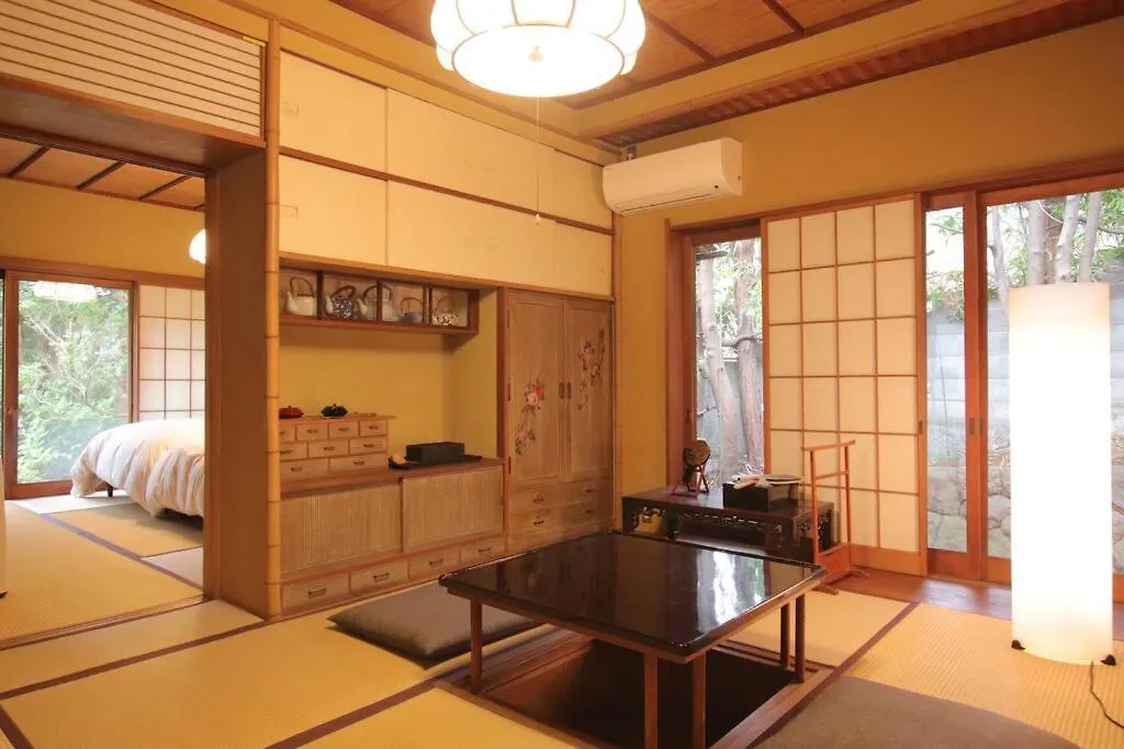 Yamaguchi House Villa,Historic Japanese Room With Onsen Hakone